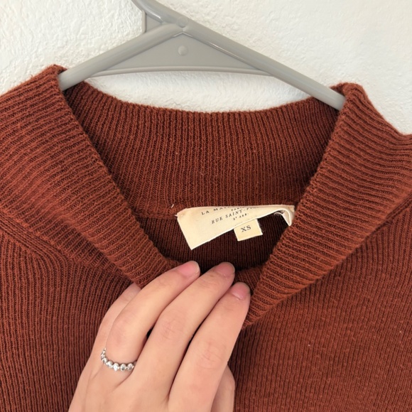 Sezane Simon Jumper Caramel - Size XS - Picture 3 of 4